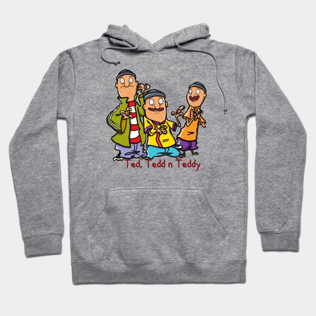 Ed, Edd n Eddy Hoodie by PinkAlienCreations